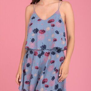 CLOUDWALK  LADIES FLORAL ROMPER  BRAND NEW WITH TAG